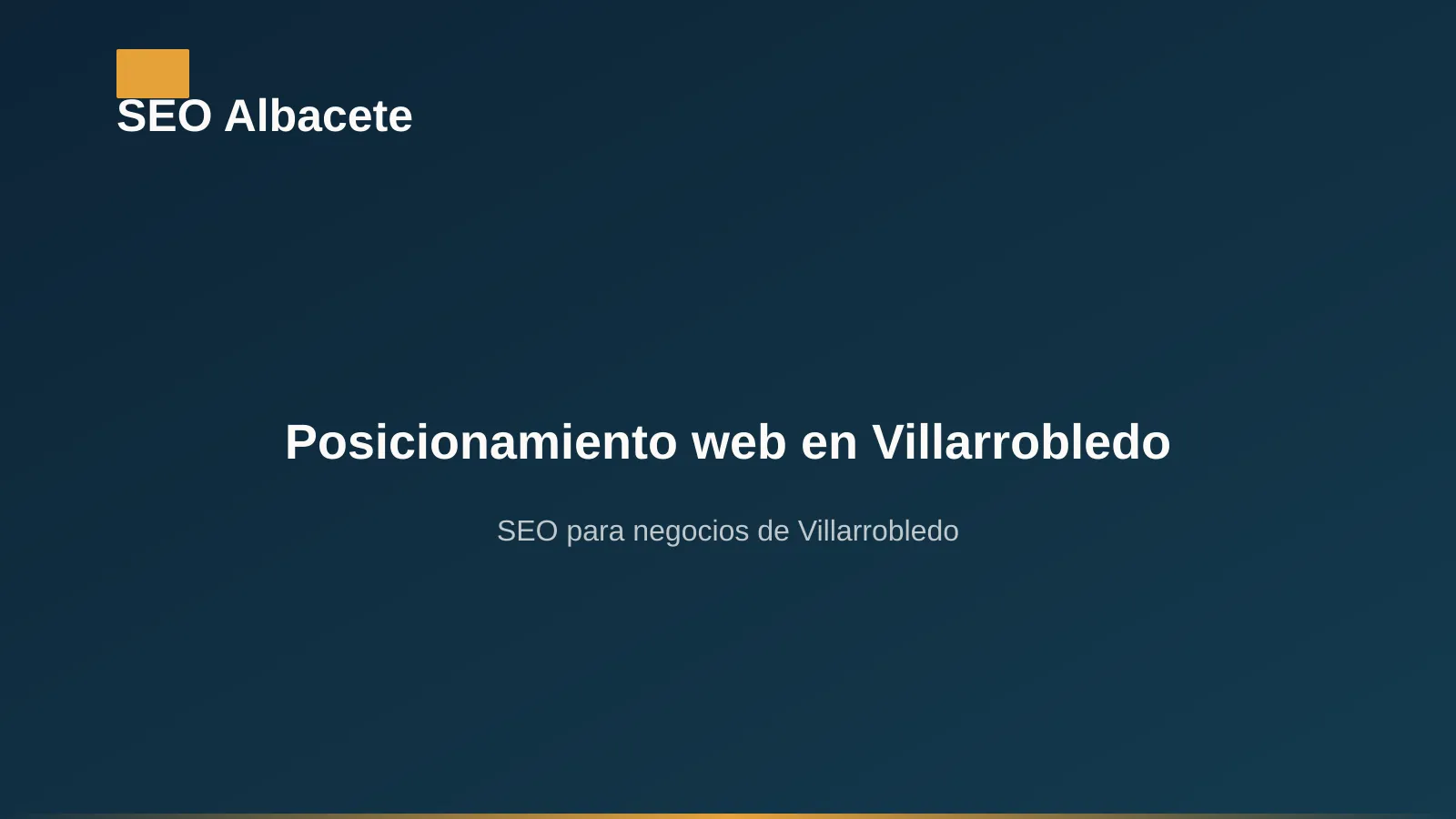 Posicionamiento web en Villarrobledo: entorno rural y viñedos de la zona